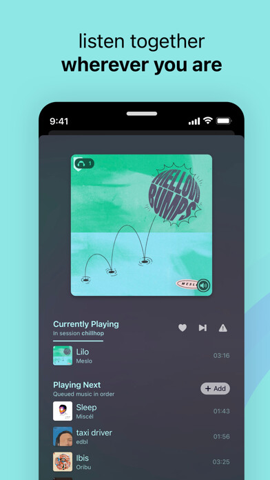 Emulate iPhone app Onebeat - Listen Together using MyAndroid