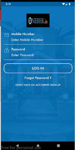 Run android online APK OneBhk from MyAndroid or emulate OneBhk using MyAndroid