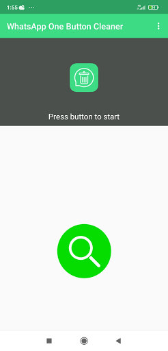 Run android online APK One Button Cleaner for WhatsApp from MyAndroid or emulate One Button Cleaner for WhatsApp using MyAndroid