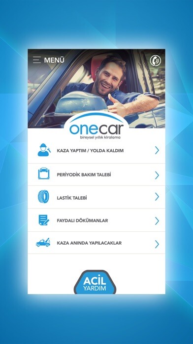 Emulate iPhone app OneCar using MyAndroid