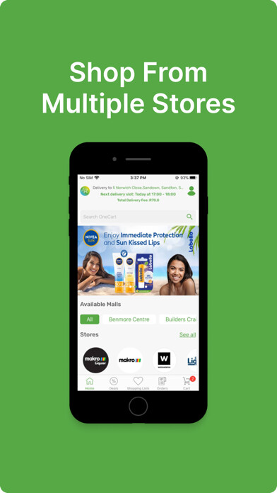 Emulate iPhone app OneCart: Groceries On Demand using MyAndroid Emulate iPhone app OneCart: Groceries On Demand using MyAndroid