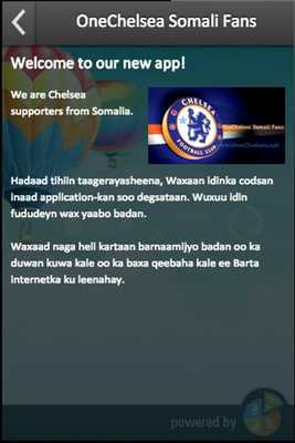 Emulate Android APK OneChelsea Somali Fans
