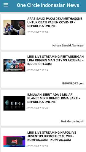 Run android online APK One Circle Indonesian News from MyAndroid or emulate One Circle Indonesian News using MyAndroid Run android online APK One Circle Indonesian News from MyAndroid or emulate One Circle Indonesian News using MyAndroid