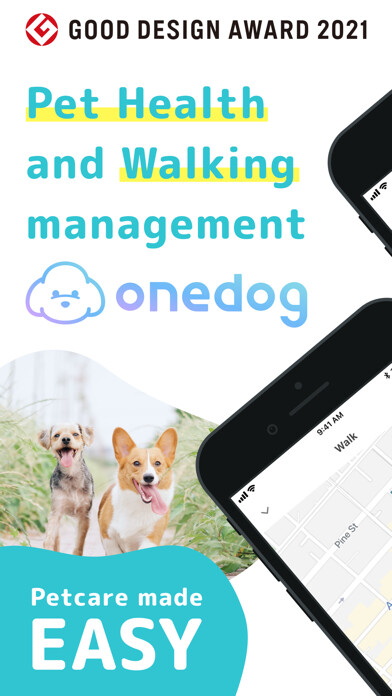 Emulate iPhone app onedog - Dog health management using MyAndroid