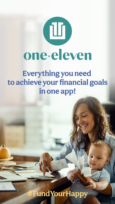 Emulate iPhone app OneEleven Financial Wellness using MyAndroid