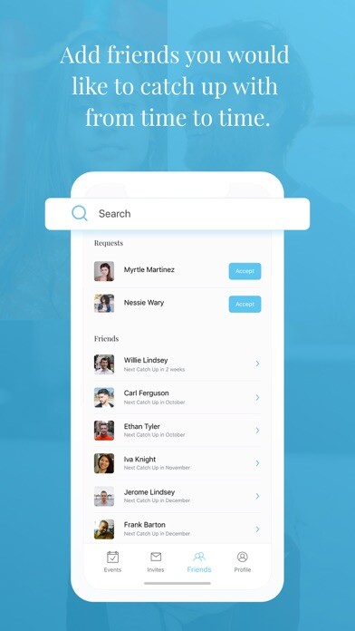 Emulate iPhone app OneFriends using MyAndroid