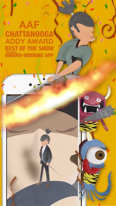Emulate iPhone app One-Inch Samurai for Kids using MyAndroid Emulate iPhone app One-Inch Samurai for Kids using MyAndroid