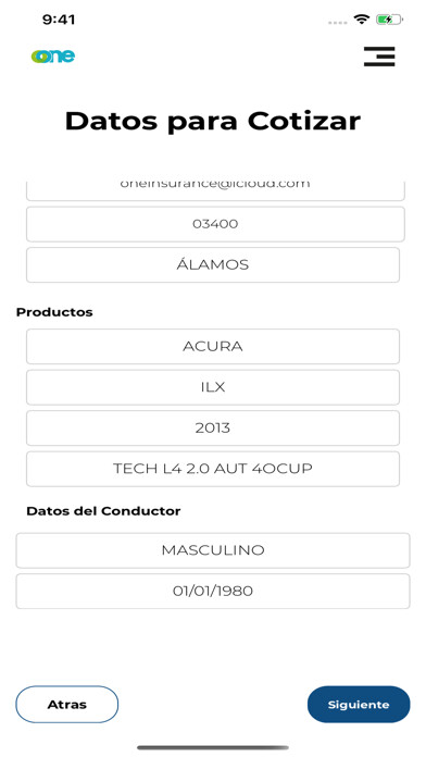 Emulate iPhone app ONE InsurTech using MyAndroid Emulate iPhone app ONE InsurTech using MyAndroid