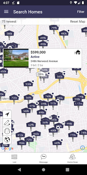 Run android online APK OneKey MLS from MyAndroid or emulate OneKey MLS using MyAndroid