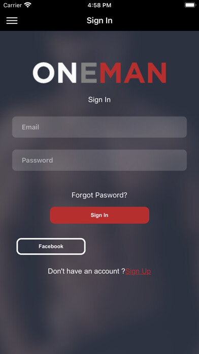 Emulate iPhone app Oneman Health using MyAndroid