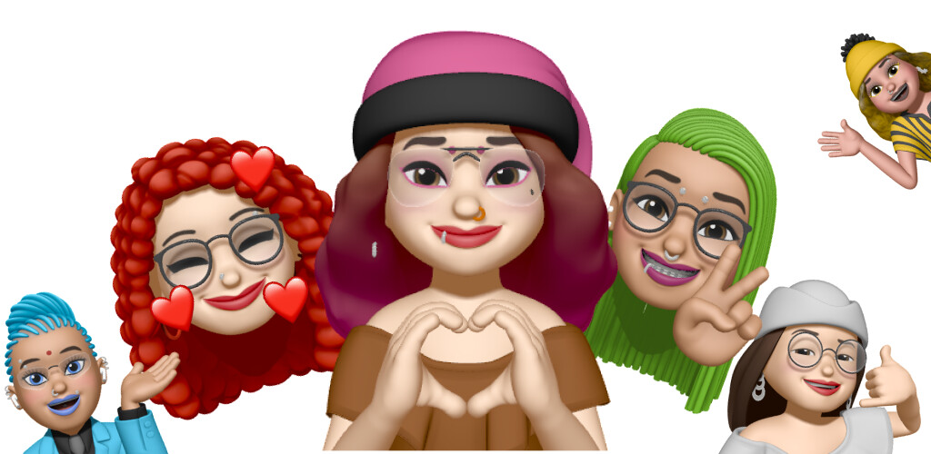 Run android online APK One Memoji - Girls Edition from MyAndroid or emulate One Memoji - Girls Edition using MyAndroid