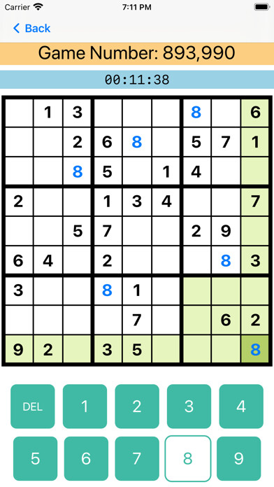 Emulate iPhone app One Million Sudoku using MyAndroid Emulate iPhone app One Million Sudoku using MyAndroid