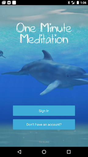 Emulate Android APK One Minute Meditation