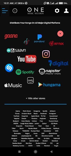Run android online APK One Music Records Dashboard from MyAndroid or emulate One Music Records Dashboard using MyAndroid Run android online APK One Music Records Dashboard from MyAndroid or emulate One Music Records Dashboard using MyAndroid