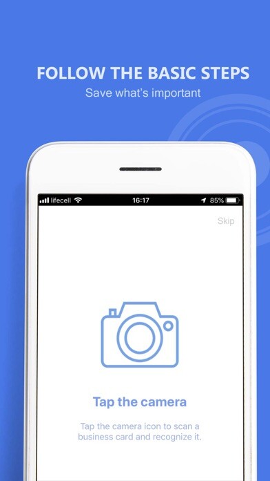 Emulate iPhone app OnePageCRM Biz Card Reader using MyAndroid Emulate iPhone app OnePageCRM Biz Card Reader using MyAndroid