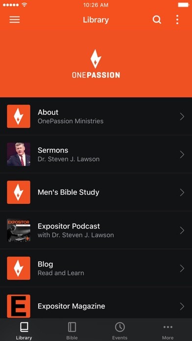 Emulate iPhone app OnePassion Ministries using MyAndroid Emulate iPhone app OnePassion Ministries using MyAndroid