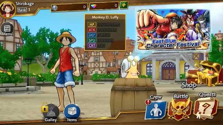 Emulate Android APK One piece bounty rush tips 2018