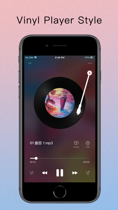 Emulate iPhone app One Player - offline audio using MyAndroid Emulate iPhone app One Player - offline audio using MyAndroid
