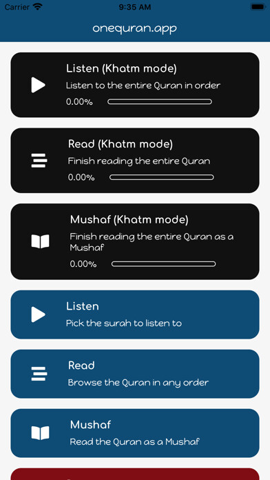 Emulate iPhone app OneQuran.app - Quran Tafsir using MyAndroid Emulate iPhone app OneQuran.app - Quran Tafsir using MyAndroid