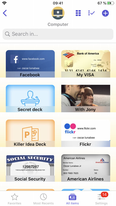 Emulate iPhone app oneSafe+ password manager using MyAndroid Emulate iPhone app oneSafe+ password manager using MyAndroid