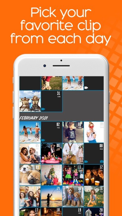 Emulate iPhone app One Second Daily Video Journal using MyAndroid