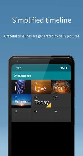 Run android online APK One Sentence Diary - Find the beauty of life from MyAndroid or emulate One Sentence Diary - Find the beauty of life using MyAndroid