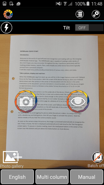 Emulate iPhone app OneStep Reader Multi using MyAndroid