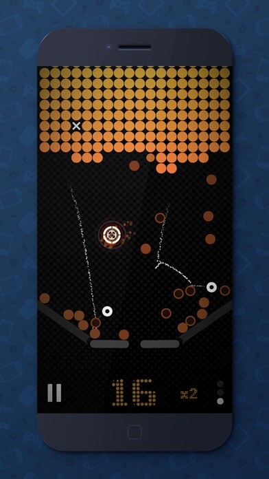 Emulate iPhone app One Thousand Pinball Dots using MyAndroid