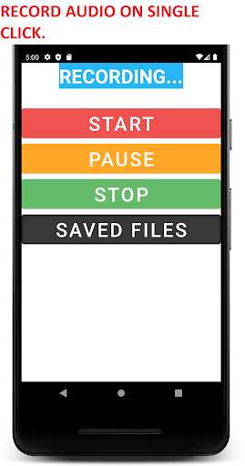 Run android online APK One Touch Voice Recorder from MyAndroid or emulate One Touch Voice Recorder using MyAndroid