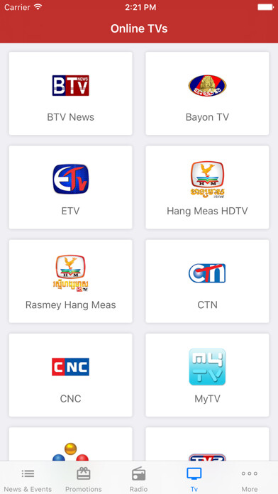 Emulate iPhone app OneTV - Cambodia using MyAndroid Emulate iPhone app OneTV - Cambodia using MyAndroid