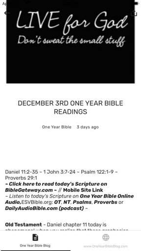 Run android online APK One Year Bible Blog from MyAndroid or emulate One Year Bible Blog using MyAndroid