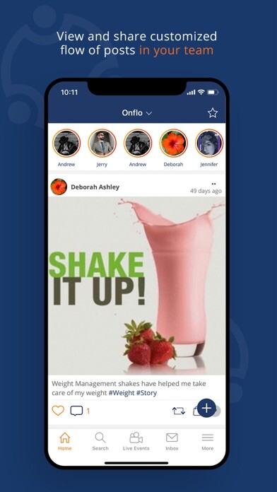 Emulate iPhone app Onflo using MyAndroid