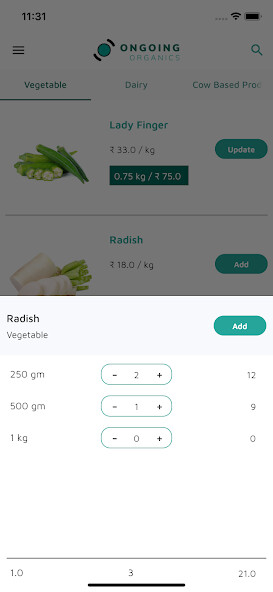 Run android online APK Ongoing Organics from MyAndroid or emulate Ongoing Organics using MyAndroid
