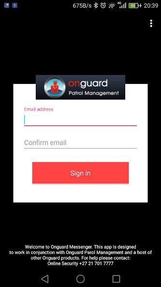 Run android online APK Onguard Messenger from MyAndroid or emulate Onguard Messenger using MyAndroid Run android online APK Onguard Messenger from MyAndroid or emulate Onguard Messenger using MyAndroid