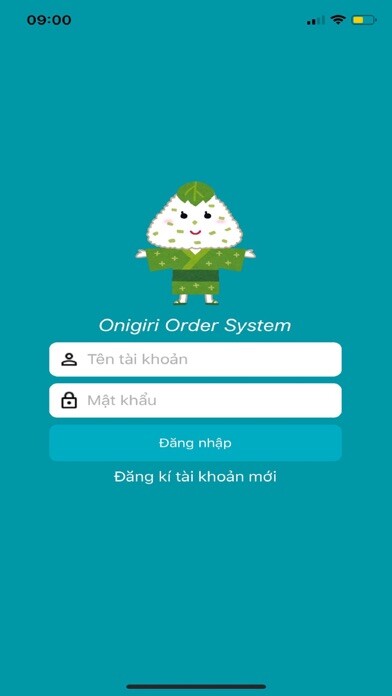Emulate iPhone app Onigiri Order System using MyAndroid