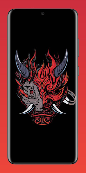 Run android online APK ONI Mask Wallpaper 4K from MyAndroid or emulate ONI Mask Wallpaper 4K using MyAndroid