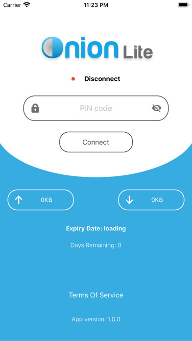 Emulate iPhone app Onion Lite VPN using MyAndroid Emulate iPhone app Onion Lite VPN using MyAndroid