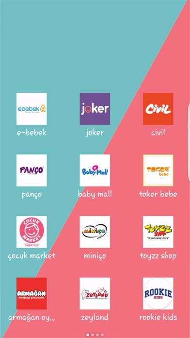 Emulate iPhone app online anne & bebek mağazaları using MyAndroid