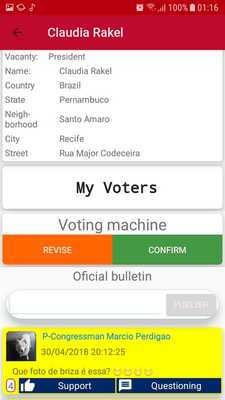 Emulate Android APK Online Electoral Race