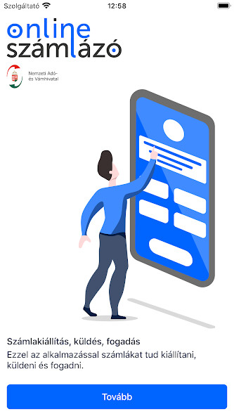 Run android online APK Online Invoicing National Tax and Customs Hungary from MyAndroid or emulate Online Invoicing National Tax and Customs Hungary using MyAndroid