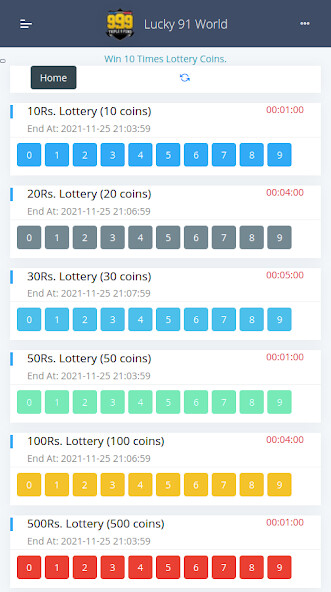 Run android online APK Online Lottery (Mock App) from MyAndroid or emulate Online Lottery (Mock App) using MyAndroid