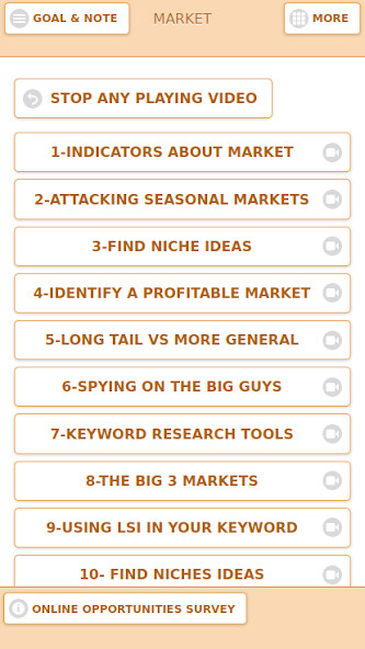 Run android online APK Online Marketing Research Training App from MyAndroid or emulate Online Marketing Research Training App using MyAndroid