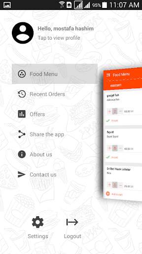 Run android online APK Online Order Delivery from MyAndroid or emulate Online Order Delivery using MyAndroid
