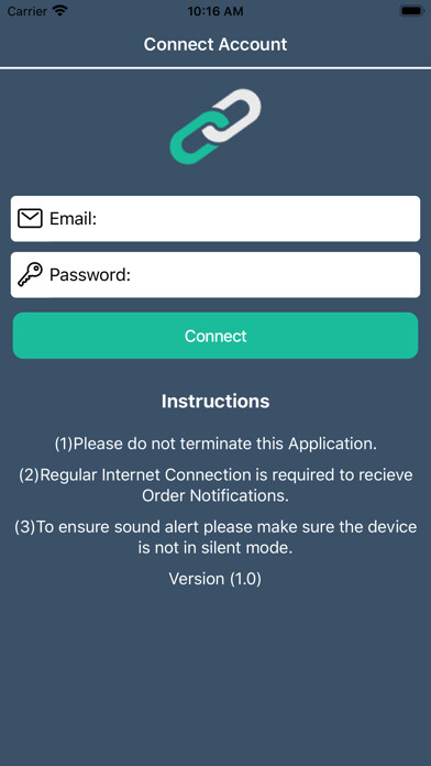 Emulate iPhone app Online Order Notification using MyAndroid Emulate iPhone app Online Order Notification using MyAndroid
