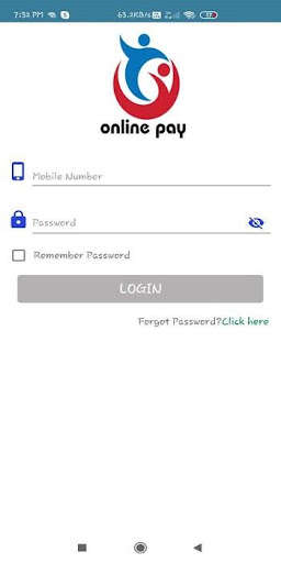 Run android online APK Online Pay software from MyAndroid or emulate Online Pay software using MyAndroid