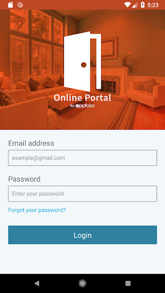 Emulate iPhone app Online Portal by AppFolio using MyAndroid Emulate iPhone app Online Portal by AppFolio using MyAndroid