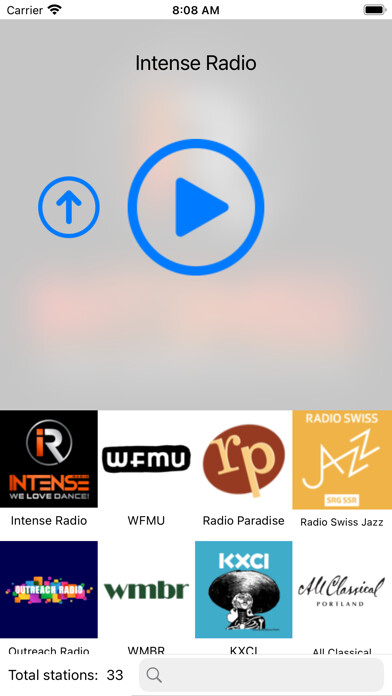 Emulate iPhone app Online Radio for iOS using MyAndroid
