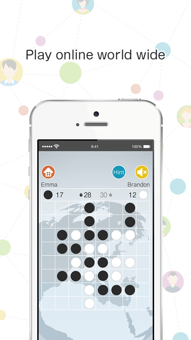 Emulate iPhone app Online Reversi World using MyAndroid Emulate iPhone app Online Reversi World using MyAndroid