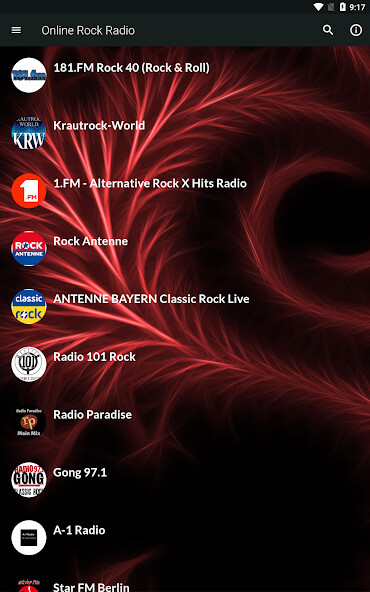 Run android online APK Online Rock Radio from MyAndroid or emulate Online Rock Radio using MyAndroid