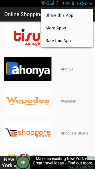 Run android online APK Online Shopping in Ghana from MyAndroid or emulate Online Shopping in Ghana using MyAndroid
